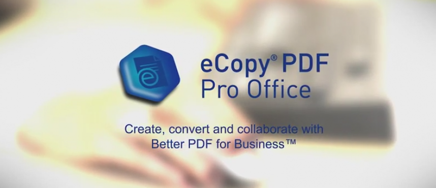 eCopy PDF Pro Office
