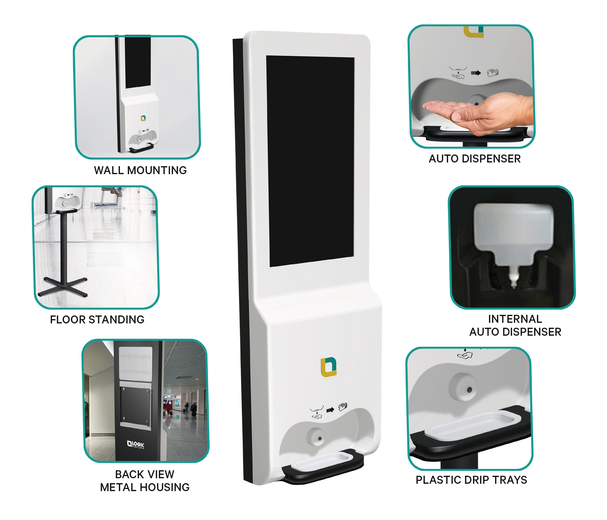 Sanitizer Kiosk Benefits