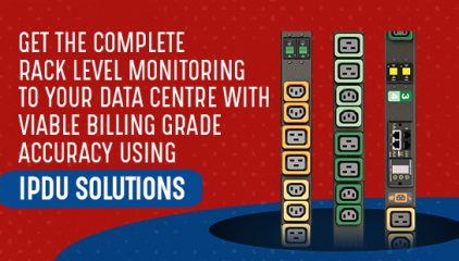 Get the complete rack level monitoring for Data centre using iPDU solutions