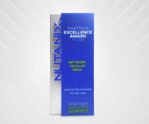 Nutanix - Parnter Exellent Award May 2022