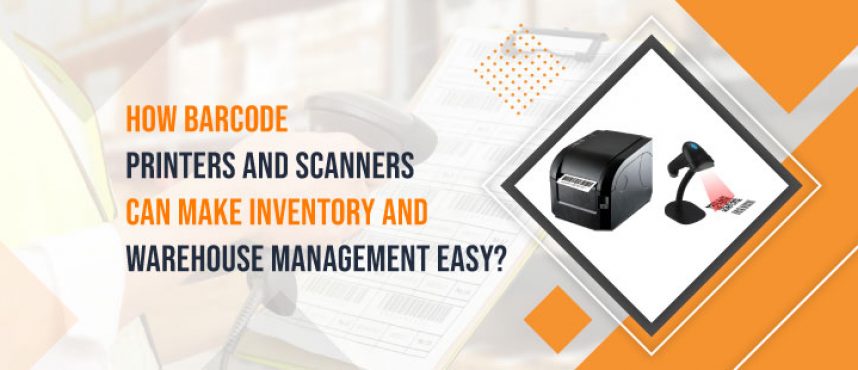 Barcode printers and scanners simplify inventory management