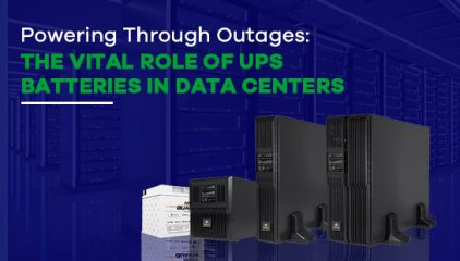 Powering Through Outages: The Vital Role of UPS Batteries in Data Centers