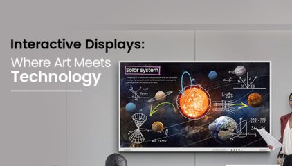 Interactive Displays: Where Art Meets Technology