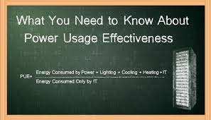 Everything you need to know about Power Usage Effectiveness