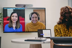 Video conferencing solutions make hybrid and remote working seamless.