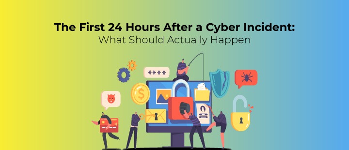 The First 24 Hours After a Cyber Incident: What Should Actually Happen
