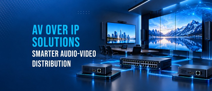 AV over IP Solutions: Smarter Audio-Video Distribution